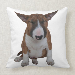Pequeño Cojín decorativo soñoliento de bull