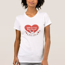 Pequeño conejo con gran amor camiseta - Pascua