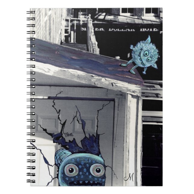 pequeño cuaderno de los monstruos (Frente)