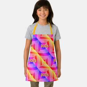 PEQUEÑO delantal FESTIVO EN SOL INCENDIADO