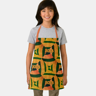 Pequeño delantal FESTIVO en SUNSET
