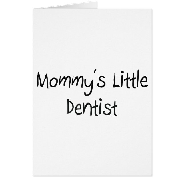 Pequeño dentista de Mommys (Frente)