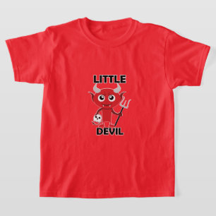 Pequeño diablo - Camiseta básica para niños
