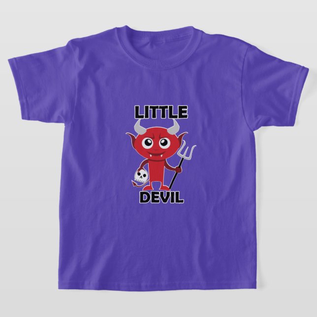 Pequeño diablo - Camiseta básica para niños (Distribución)