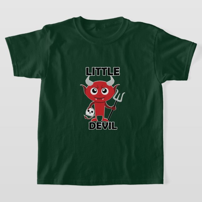 Pequeño diablo - Camiseta básica para niños (Distribución)