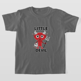 Pequeño diablo - Camiseta básica para niños