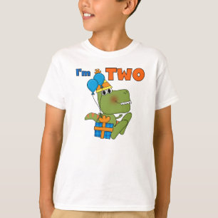 Pequeño Dino 2 camisetas y regalos de cumpleaños