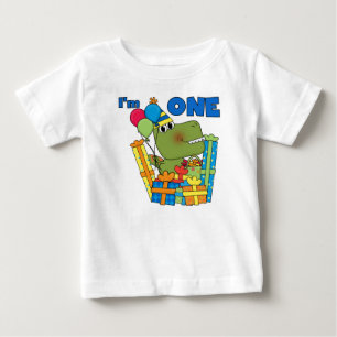 Pequeño Dino Primer Cumpleaños camisetas y regalos