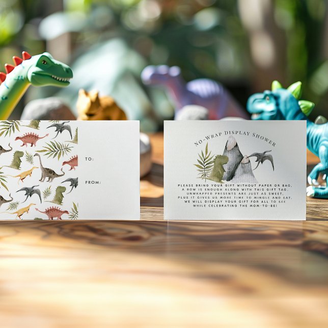 Pequeño Dinosaurio | Tarjeta de Invitación para Du (Subido por el creador)