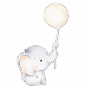 Pequeño elefante lindo Pegatina animal