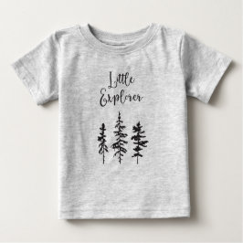 Pequeño Explorador, árboles de bosque, camiseta be