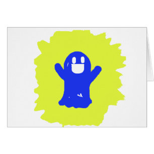 Pequeño fantasma azul