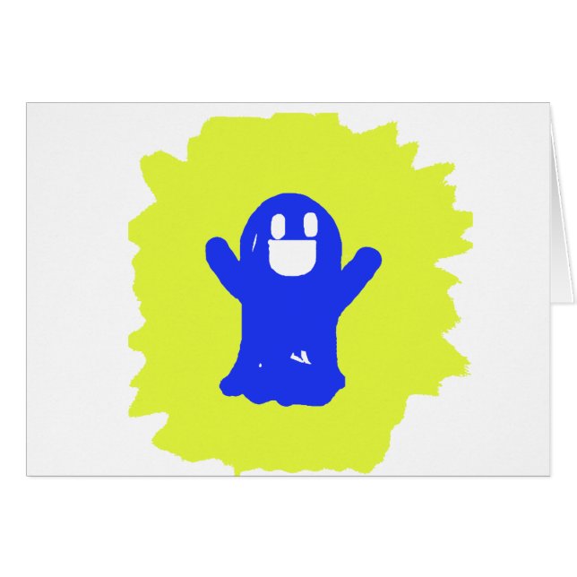 Pequeño fantasma azul (Anverso (Horizontal))