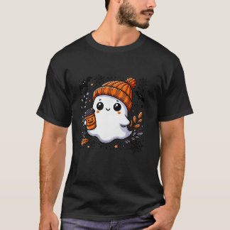 Pequeño fantasma para hombres mujeres camiseta