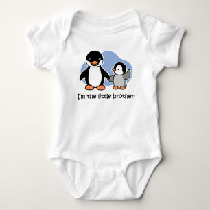 Pequeño hermano - Camisetas de pingüino bebé