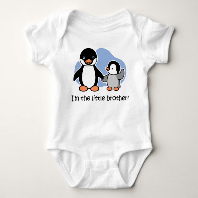 Pequeño hermano - Camisetas de pingüino bebé (Anverso)