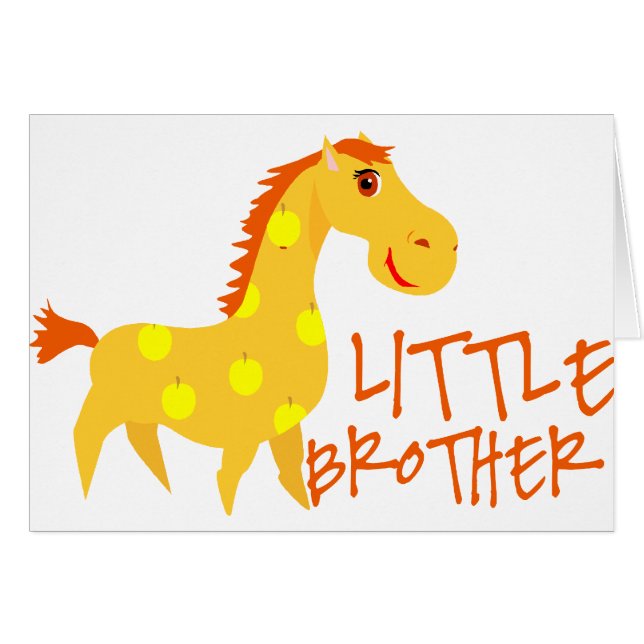 Pequeño hermano Giraffe (Anverso (Horizontal))
