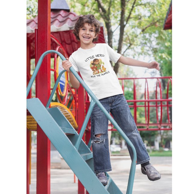 Pequeño héroe para los animales - camiseta infanti (Subido por el creador)