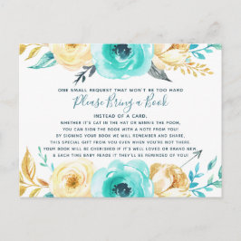 Pequeño hombre Baby Shower trae tarjeta de libro