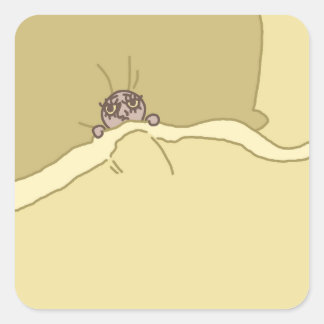 Pequeño hombre en Pegatina de cama