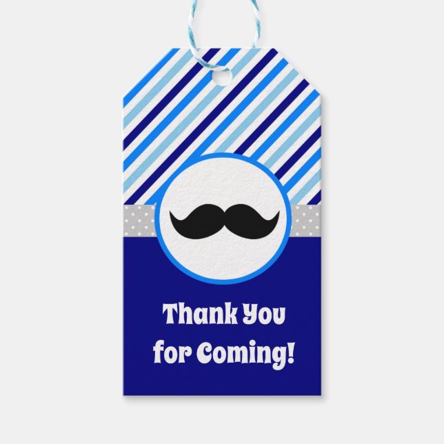 Pequeño Hombre Gracias Etiquetas (Anverso)