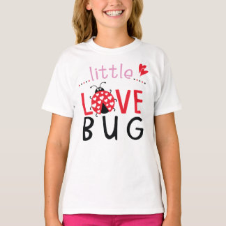 Pequeño insecto de amor, camiseta de chica