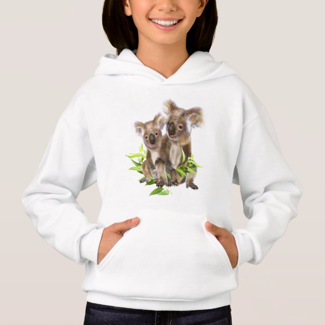 Pequeño Koala lindo oso arte animal australiano (Anverso)