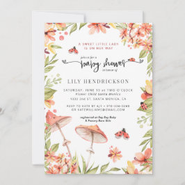 Pequeño Ladybug | Invitación a Baby Shower de prim