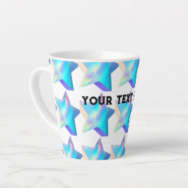 Pequeño latte Mug, tazas de latte de 12 oz de bebi