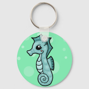 Pequeño llavero del seahorse
