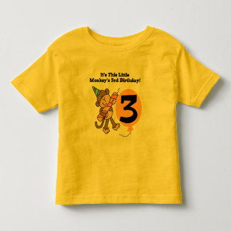 Pequeño mono, camisetas de cumpleaños y regalos