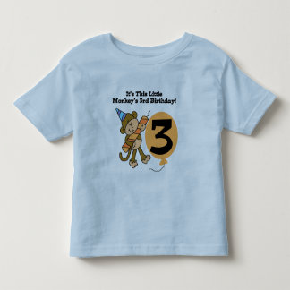 Pequeño mono, camisetas de cumpleaños y regalos