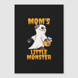 Pequeño monstruo Boo divertido gráfico de mamá