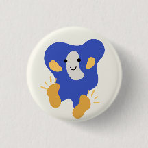 pequeño monstruo - botón de los pies grandes