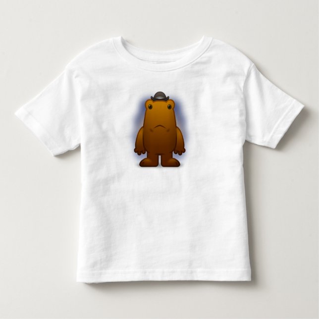 Pequeño monstruo - camiseta del niño (Anverso)