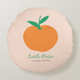 Pequeño Naranja  Cojín decorativo bebé