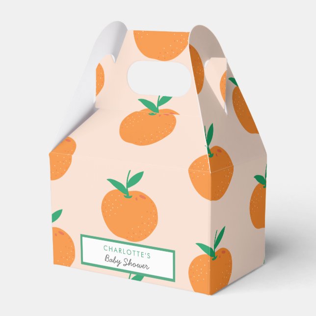 Pequeño Naranja de Cutie cajas de favoritos de Bab (Front Side)