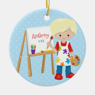 Pequeño ornamento personalizado del navidad del