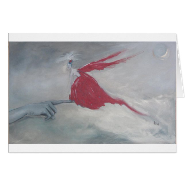 Pequeño pájaro rojo (Anverso (Horizontal))