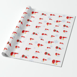 Pequeño papel de embalaje de Santas