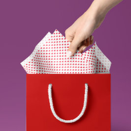 Pequeño papel de tejidos de Día de San Valentín de