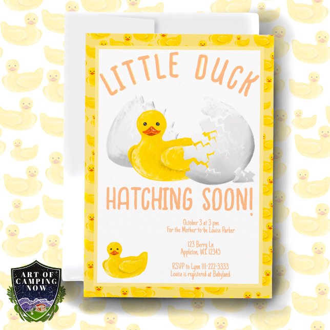 Pequeño pato que silba pronto la invitación de Bab (Subido por el creador)