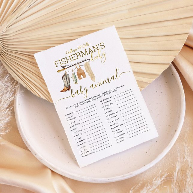 Pequeño pescador derby juego de animales (Subido por el creador)