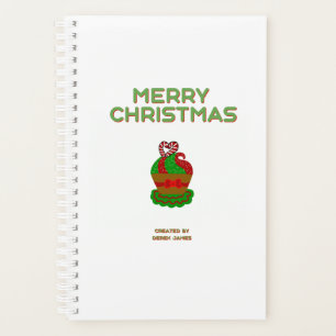 Pequeño planificador de pasteles de navidades