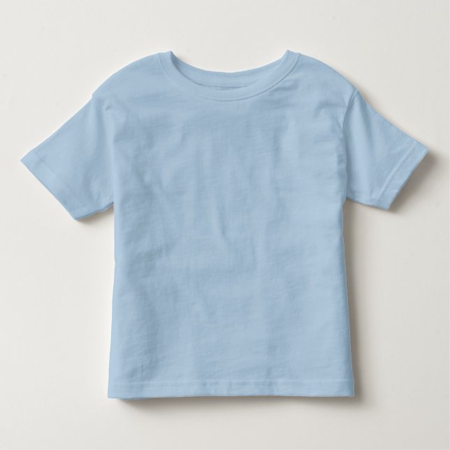 Pequeño playero azul claro y fino camiseta de Jers (Anverso)