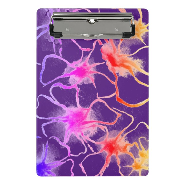 Pequeño portapapeles de arte de flores y verduras  (Anverso)