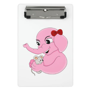 Pequeño portapapeles del personalizado del elefant