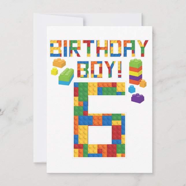 Pequeño regalo de cumpleaños 6 años de antigüedad  (Anverso)