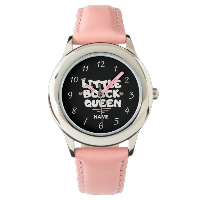 Pequeño reloj de Chicas de Reina Negra (Anverso)