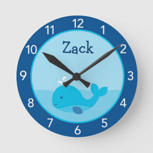 Pequeño reloj de pared personalizado del cuarto de
